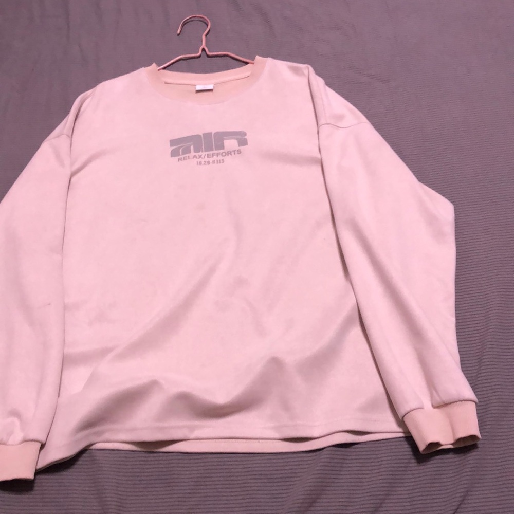 Men's white long-sleeved T-shirt leggings